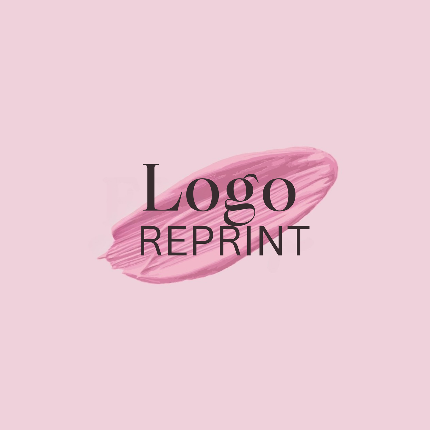 Single Color Logo Reprint Fee