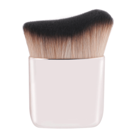 Oblate Champagne Sector Makeup Brush - MQO 12pcs