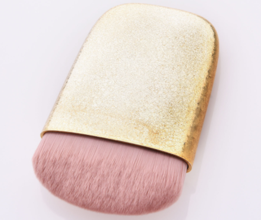 Oblate Gold Sector Makeup Brush - MQO 25 pcs