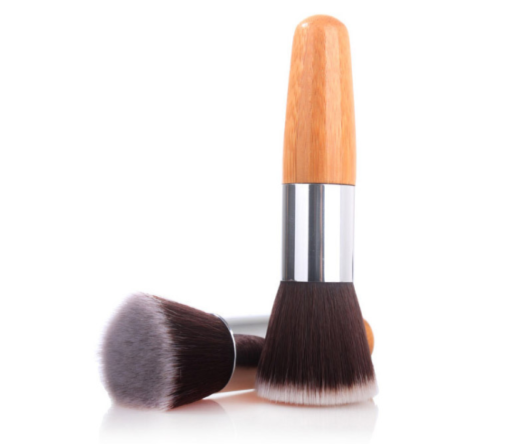 Bamboo Handle Foundation Makeup Brush - MQO 25 pcs