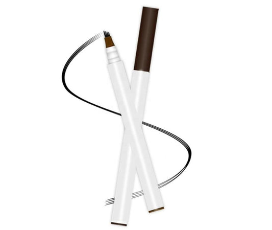 Our Waterproof Eyebrow Marker Pen is a long-lasting, waterproof brow formula with an innovative, marker-like brush tip to create natural-looking, hair-like strokes. The easy-to-use pen tip creates hair-like strokes so brows look naturally-full, finished, and defined. It glides on smooth and won’t smudge or run. Try using multiple colors and balayage your brows! Can be hot stamped with your logo! Inquire at info@tashcosmetics.com