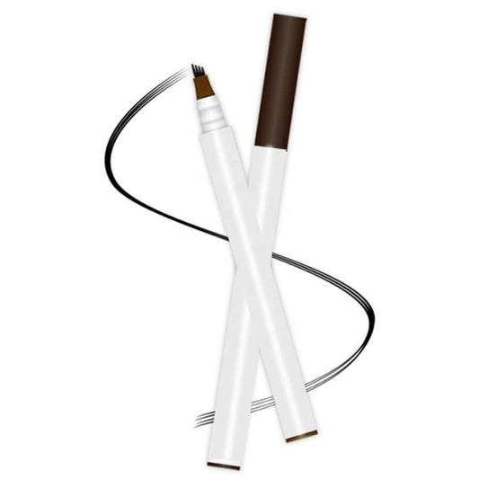 Our Waterproof Eyebrow Marker Pen is a long-lasting, waterproof brow formula with an innovative, marker-like brush tip to create natural-looking, hair-like strokes. The easy-to-use pen tip creates hair-like strokes so brows look naturally-full, finished, and defined. It glides on smooth and won’t smudge or run. Try using multiple colors and balayage your brows! Can be hot stamped with your logo! Inquire at info@tashcosmetics.com
