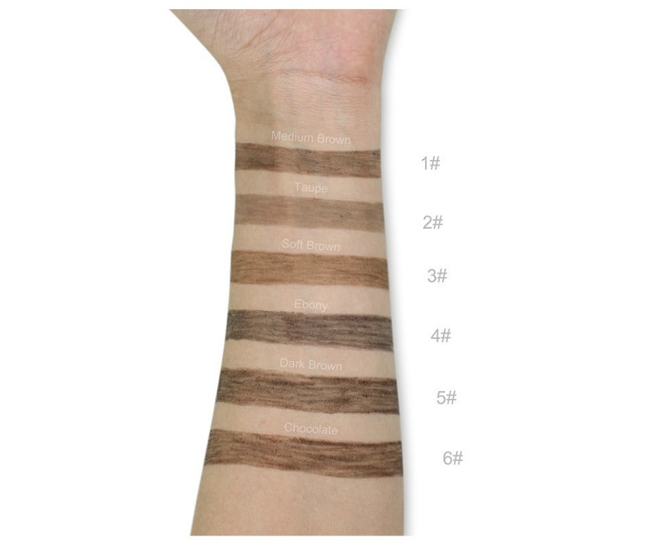 Precision HD Slim Eyebrow Pencil w/Spoolie Brush - MQO 12pcs