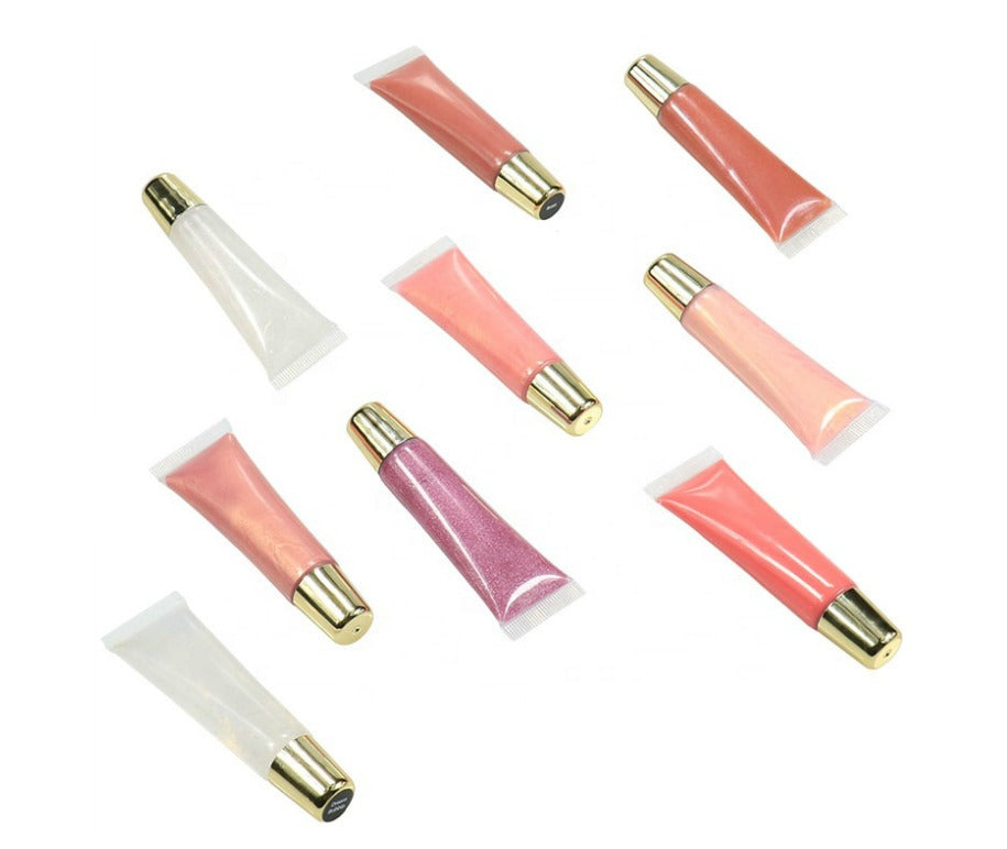 Squeeze Tube Lip Gloss - MQO 25 pcs