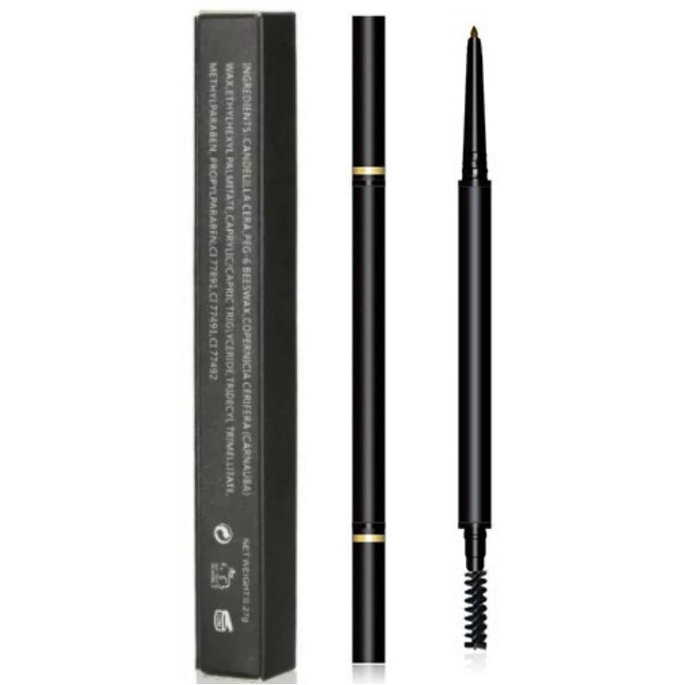 Precision HD Slim Eyebrow Pencil w/Spoolie Brush - MQO 25pcs