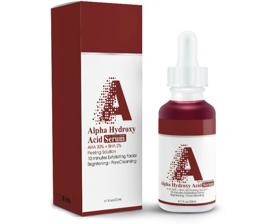 AHA 30% BHA 2% Exfoliating Facial Peel - MQO 100 pcs