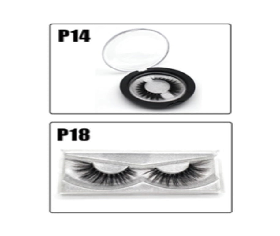 Faux Mink 5D Lashes #F5 - MQO 12 pcs