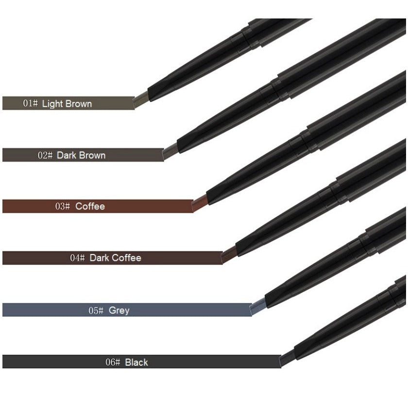 Pick Your Color - Pick Your Case! Eyebrow Pencil w/Spoolie Brush - MQO 25pcs