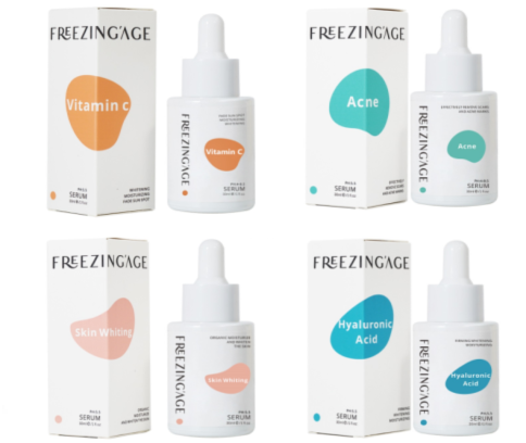 Freezing'Age Advanced Skin Whitening + Brightening Serum - MQO 200pcs