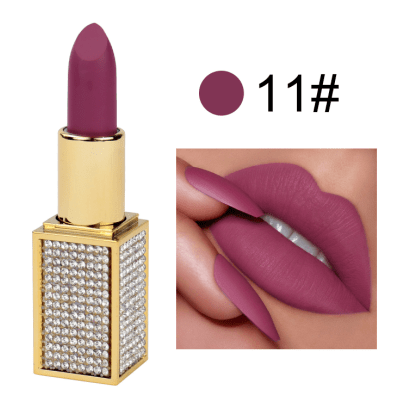 Diamond Power Matte Lipstick - MQO 12 pcs