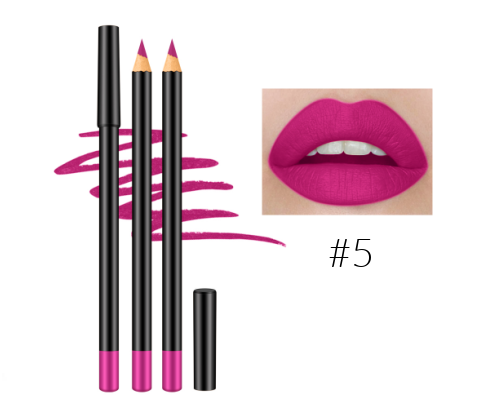12 Shade High Pigment Matte Lip Pencils - MQO 12 pcs