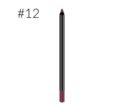 16 Shade High Pigment Matte Lip Pencils - MQO 25 pcs