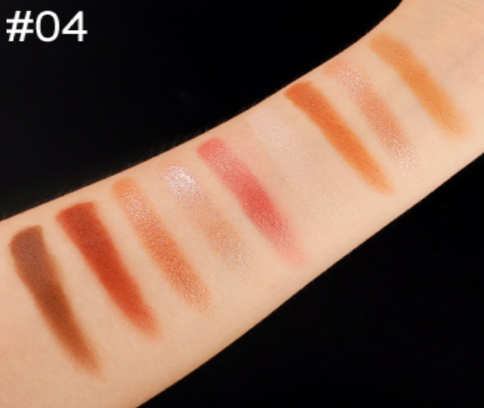 Sangria 9 Shade Palette #3 - MQO 12 pcs