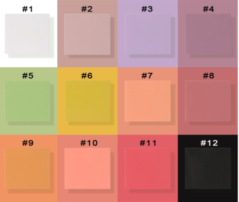 QT Pies 9 Shade Palette - MQO 25 pcs