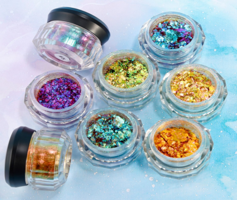 Magic Chameleon Chromaflake Glitter Shadow - MQO 50 pcs