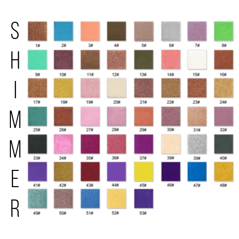 9 Shade Square DIY Palette + 3 Case Colors To Choose From - MOQ 25 pcs