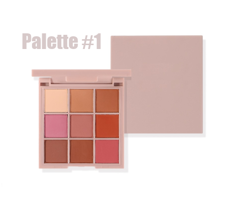 QT Pies 9 Shade Palette - MQO 25 pcs