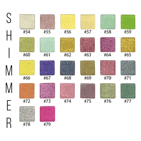 9 Shade Square DIY Palette + 3 Case Colors To Choose From - MOQ 25 pcs