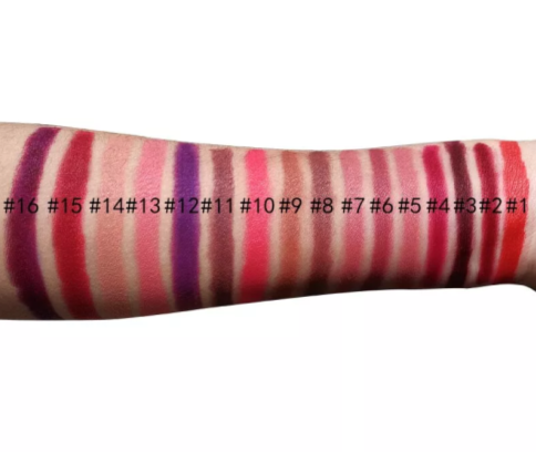16 Shade High Pigment Matte Lip Pencils - MQO 25 pcs