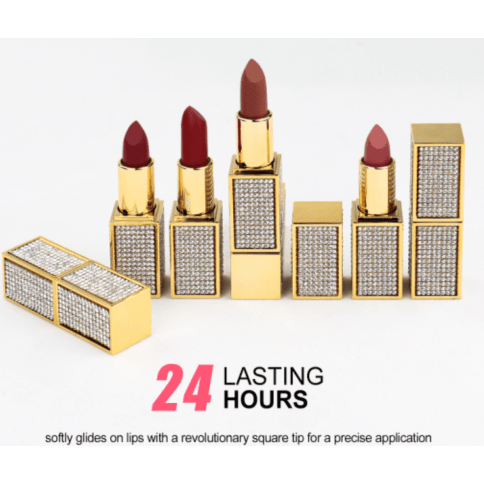 Diamond Power Matte Lipstick - MQO 12 pcs