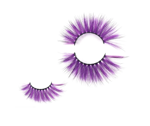 Pizzazz Vol. 1 5D Mink Colored Lashes A01 - MOQ 12 pcs