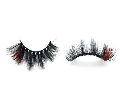 Two Tone Accent Lashes #6 - MOQ 12pcs