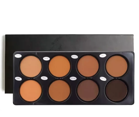 8 Shade Airbrushed Pressed Powder Contour Palette - MQO 12 pcs