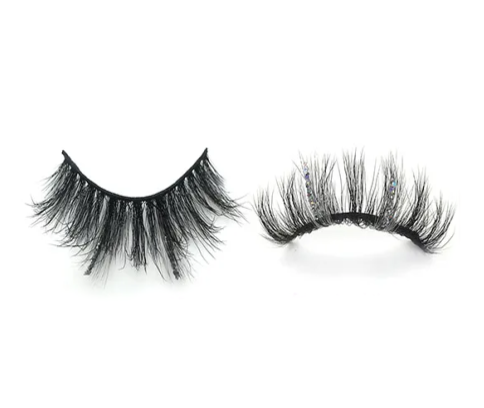 Two Tone Accent Lashes #7 - MOQ 12pcs