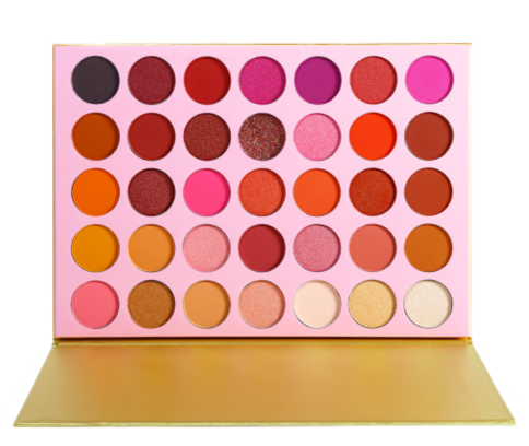Spellbound 35 Shade High Pigment Eyeshadow Palette - MQO 25 pcs