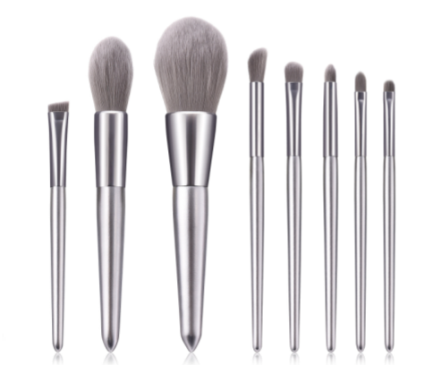 8 Piece Platinum Pro Sleek Brush Set - MQO 25 pcs