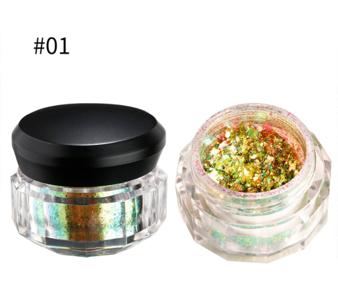 Magic Chameleon Chromaflake Glitter Shadow - MQO 12 pcs