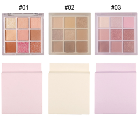 Pastel Nudes 9 Shade Palette #2 - MQO 12 pcs