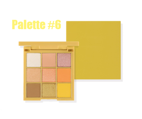 QT Pies 9 Shade Palette - MQO 25 pcs