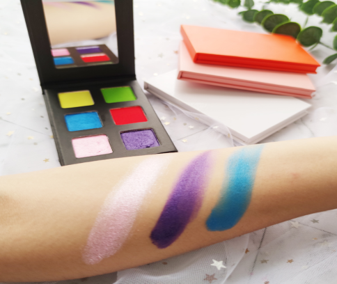 6 Shade Flip Top Book Palette + 4 Case Colors To Choose From - MOQ 25 pcs