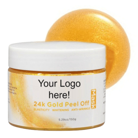 24K Luxury Foil Gold Peel Off Face Mask - MQO 12 pcs