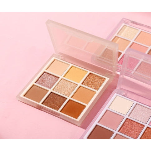 Pastel Nudes 9 Shade Palette #3 - MQO 25 pcs