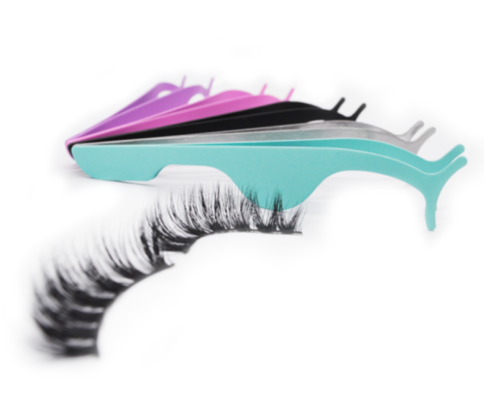 Single Color False-Eyelash Plastic Applicator - MQO 12 pcs