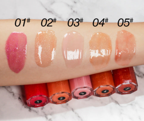 5 Shade Glossy Glaze - MQO 12 pcs