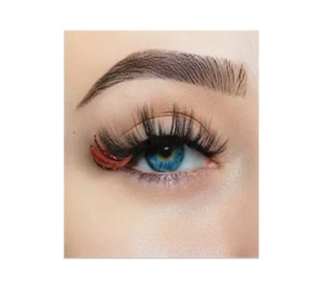 Two Tone Accent Lashes #6 - MOQ 12pcs