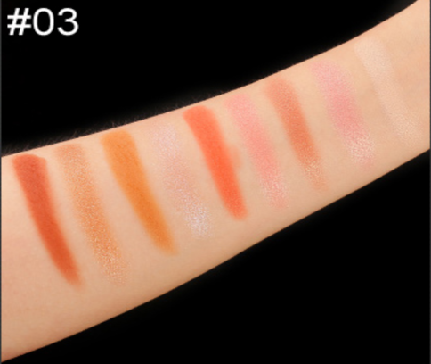 Katarina 9 Shade Palette #3 - MQO 25 pcs