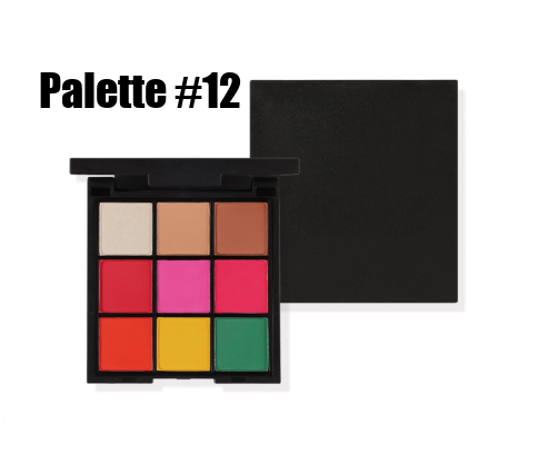 QT Pies 9 Shade Palette - MQO 25 pcs