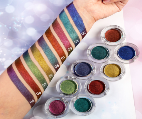 Watts-up Pressed Chameleon Eyeshadows - MQO 50 pcs