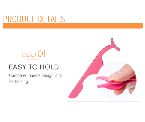 Multi Color False-Eyelash Steele Applicator - MQO 12 pcs