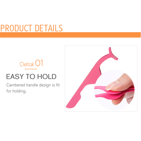 Single Color False-Eyelash Plastic Applicator - MQO 25 pcs
