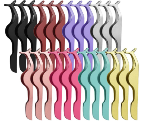 Single Color False-Eyelash Plastic Applicator - MQO 12 pcs