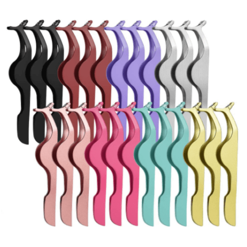 Single Color False-Eyelash Steele Applicator - MQO 25 pcs