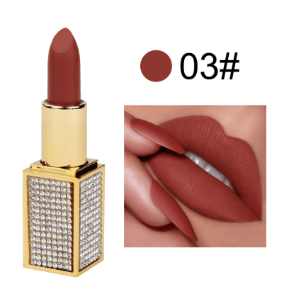Diamond Power Matte Lipstick - MQO 12 pcs