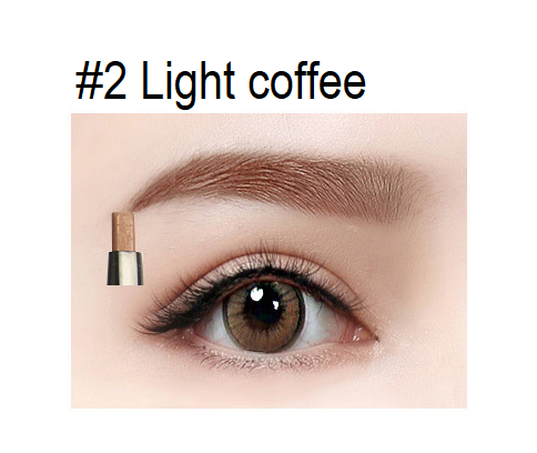3 in 1 Eyebrow Enhancing Pencil with Liner Brow Powder and Brush - MQO 12 pcs - TASH Cosmetics, LLC