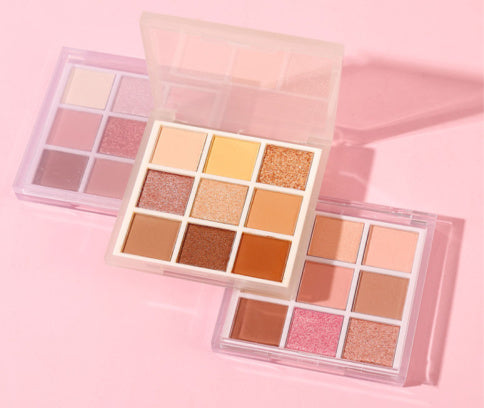 Pastel Nudes 9 Shade Palette #3 - MQO 12 pcs