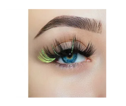 Two Tone Accent Lashes #10 - MOQ 25pcs